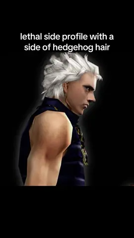 vergil being gretchen wieners kinnie because his hair is so big and full of secrets #devilmaycry #dmc #vergildmc #vergildevilmaycry #fyp 