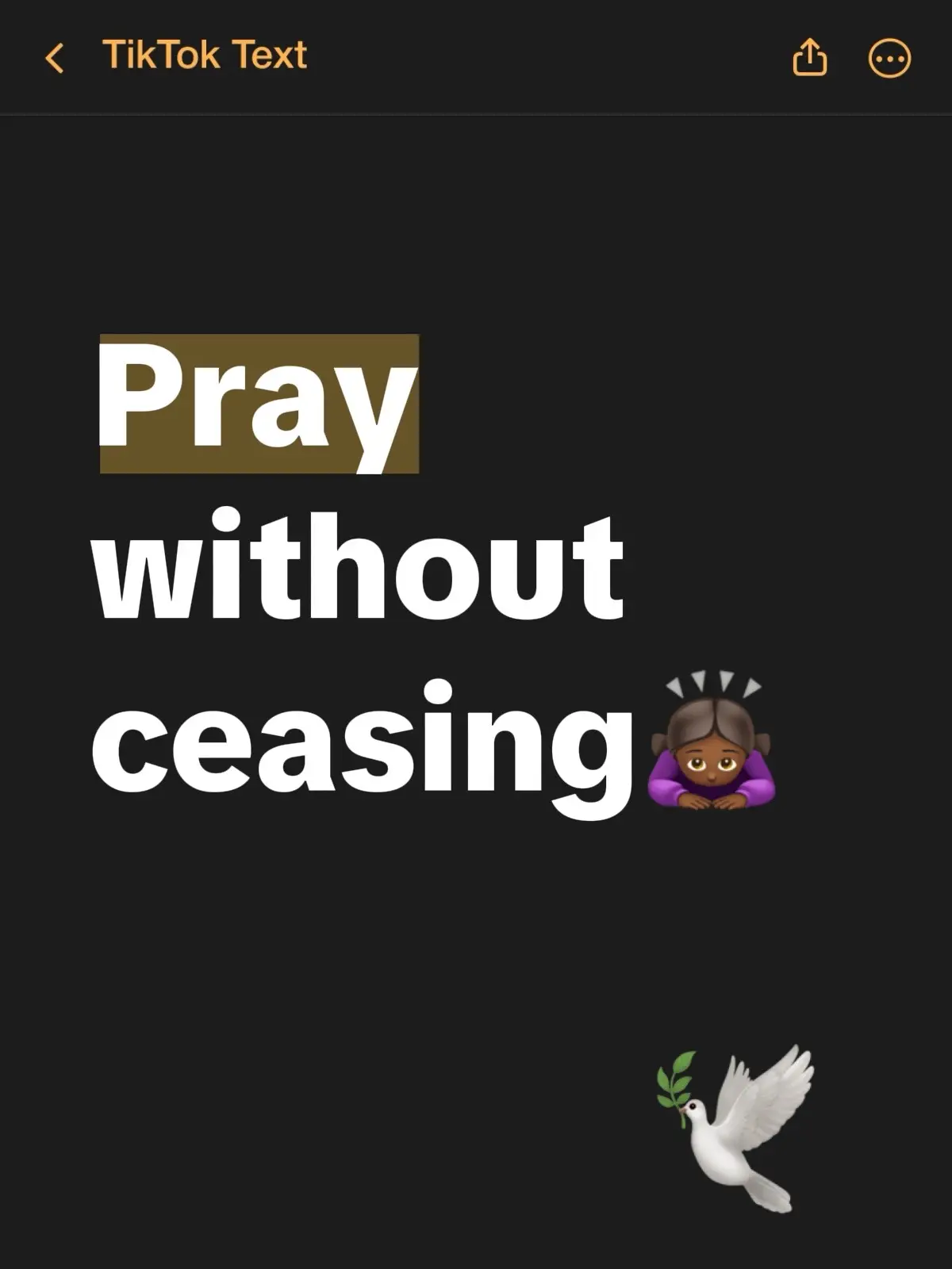 It’s necessary an EMERGENCY a 911 we need thee O Lord🙌🏾