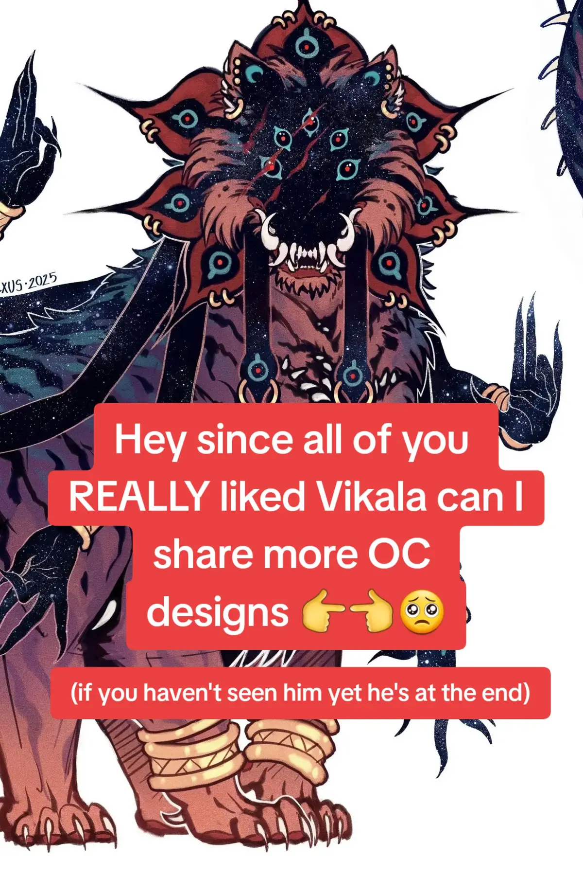 I hope they all look cool in their own ways haha #digitalart #art #fypage #characterdesign #originalcharacters #oca #oc #originalcharacter #art #digitalart #monster #monsteroc 