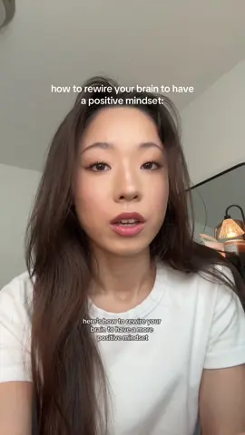 crazy how the brain works, but the more positively you think, the more your brain will rewire itself to have a positive mindset