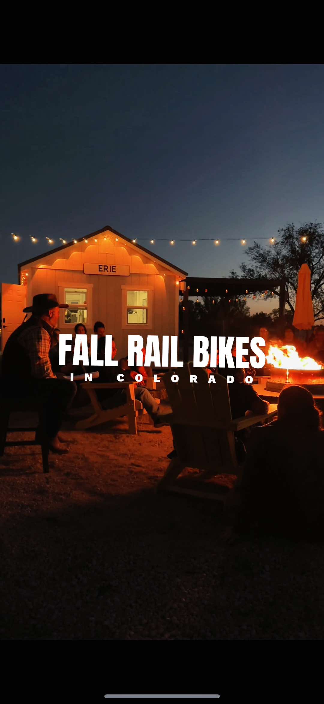 Take a rail bike tour this fall in Colorado #explorecolorado 