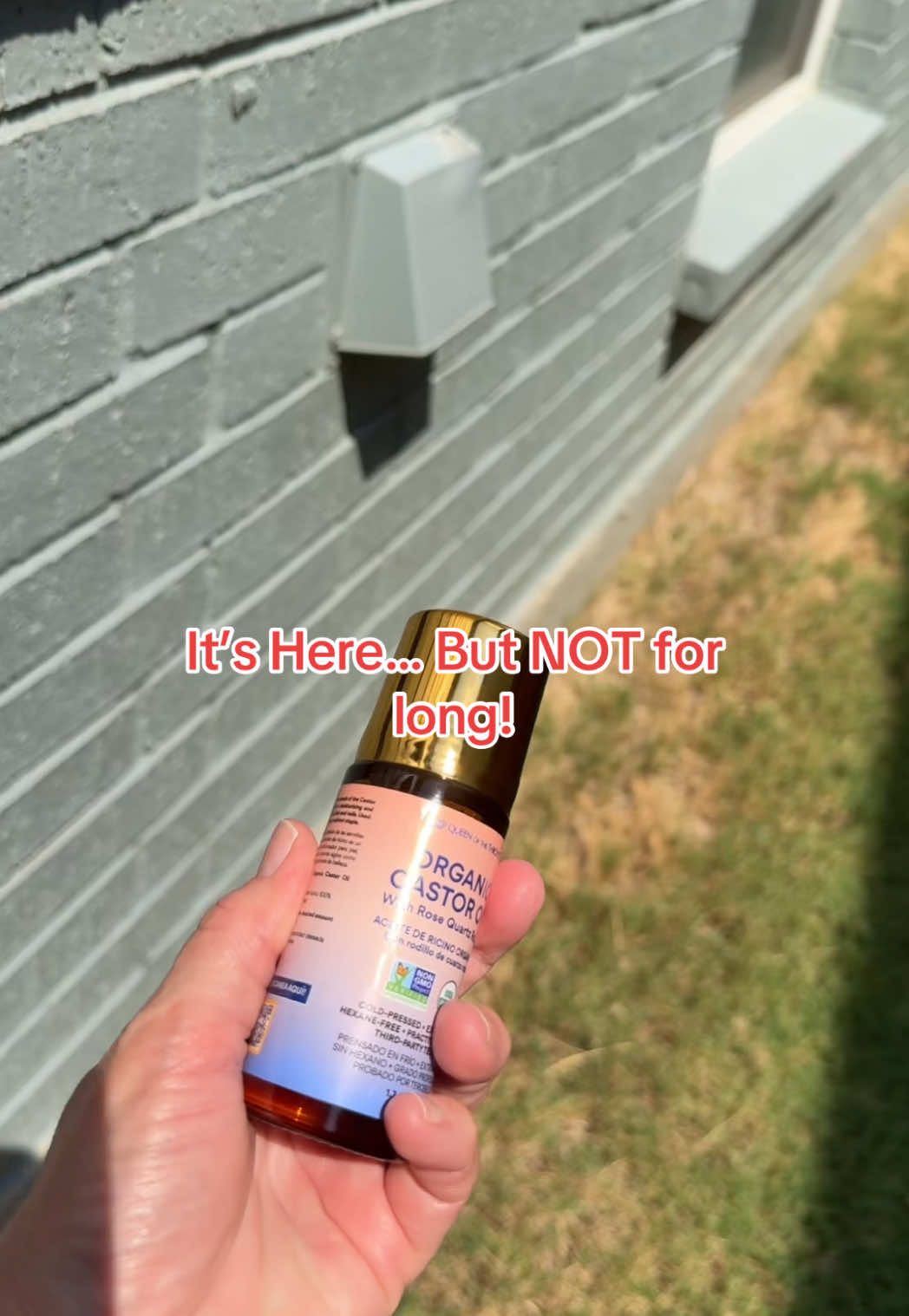 Organic castor oil roll on #castoroil #castoroilrollon #tiktokshoplabordaysale 