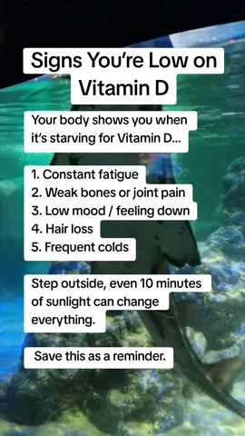Vitamin D is the sunshine vitamin 🌞. Low levels can quietly affect mood, immunity, and energy. Hashtags: #fyp #creatorsearchinsights #VitaminD  #HealthyLiving  #WellnessTips 