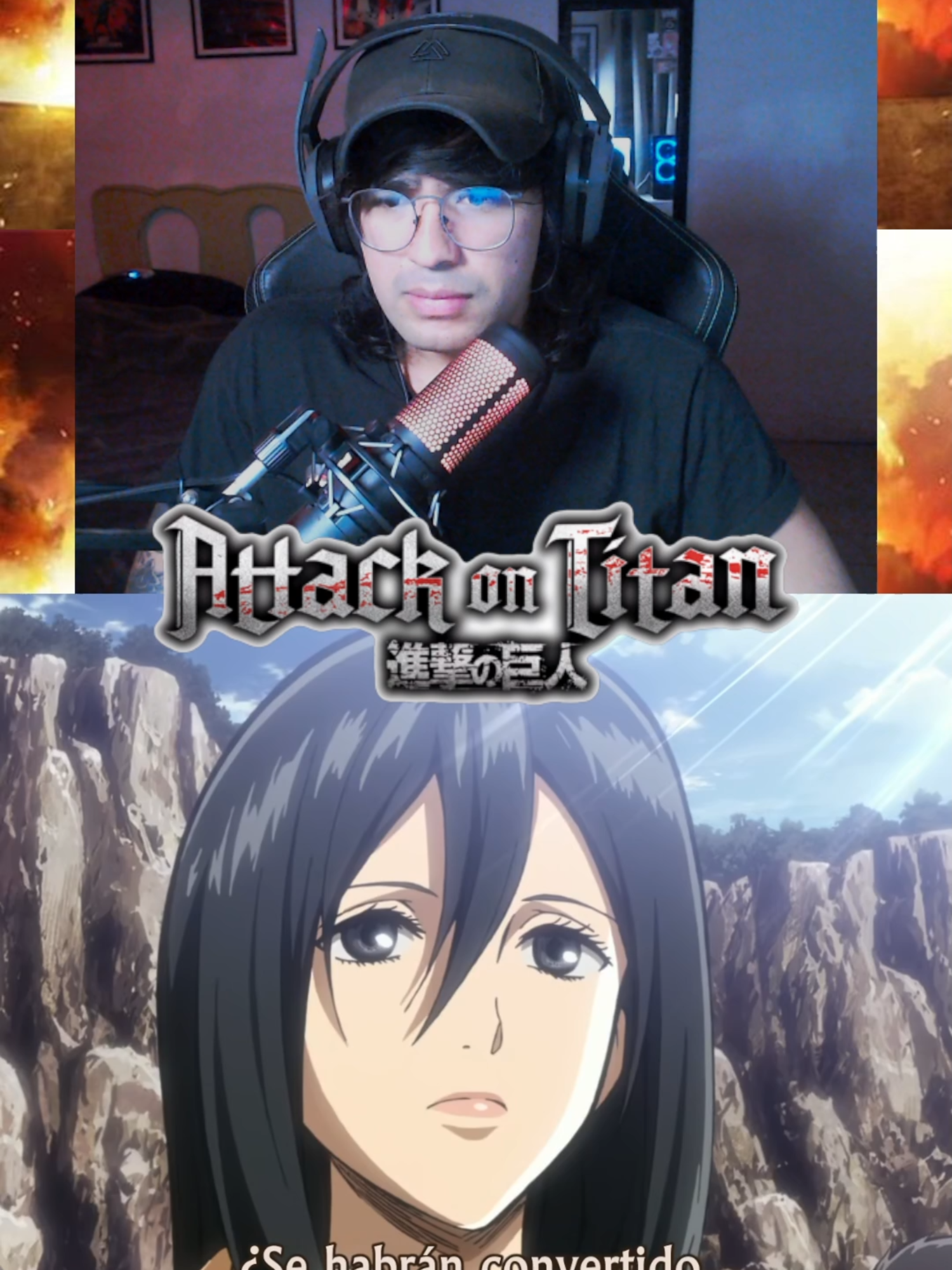 Mikasa esa eres tú? o: #AttackOnTitan #aot #eren #erenjaeger #mikasa #mikasaackerman #shingekinokyojin #titan #leviackerman #armin #surveycorps #rumbling #fyp #fypシ゚ #fypシ゚viral🖤tiktok #anime #videoreaccion #tiktokreaction #otaku #arminarlert
