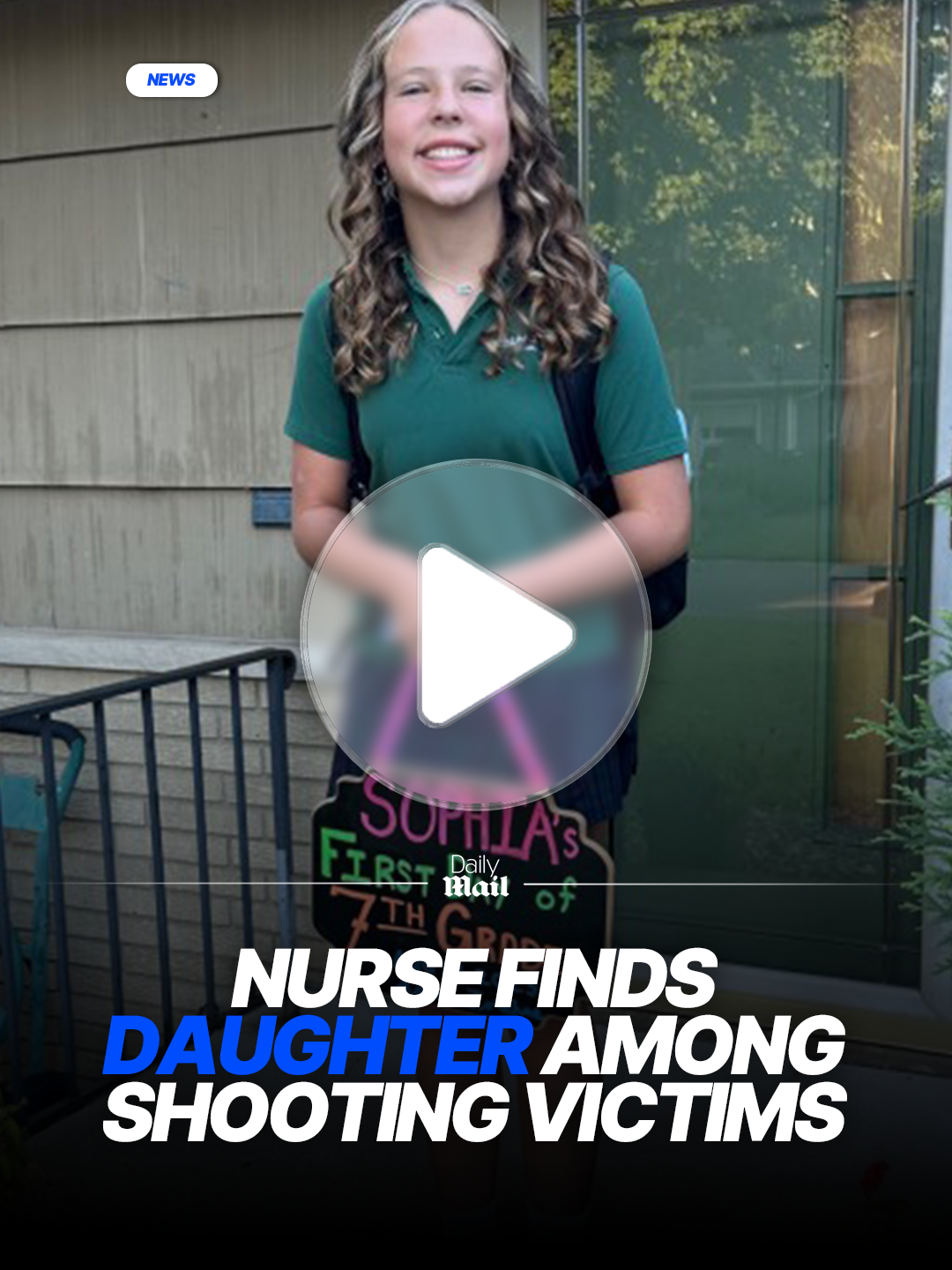 Amy Forchas rushed to work at Hennepin Healthcare in Minneapolis on Wednesday morning with no idea her life was about to be upended. Her hospital was inundated with a dozen children wounded in a mass shooting at Annunciation Catholic School and Church about 8.30am. Among the victims was her daughter, 12-year-old Sophia Forchas, who was critically wounded during the attack that killed two kids and injured 17 people. Sophia had emergency surgery at her mother's hospital and doctors were working to stabilize her in the ICU, they added. 'Her road ahead will be long, uncertain, and incredibly difficult - but she is strong, and she is not alone,' they wrote. Read the full story at Daily Mail. #news #minneapolis #minnesota #hospital