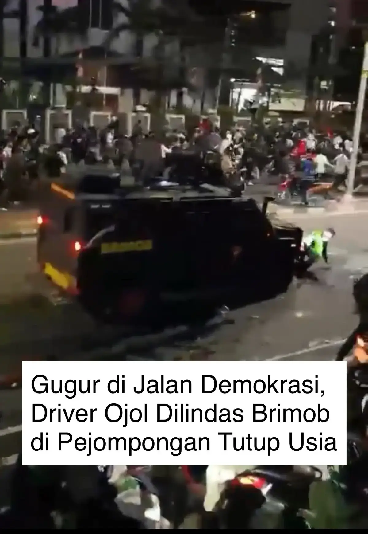 #demodpr #trending #ojol #brimob #brimobtabrakojol 