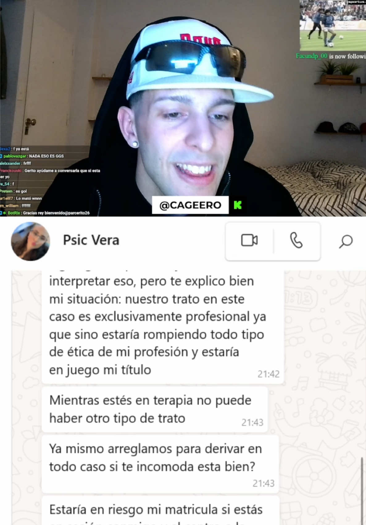 El partido más difícil del año con la psicóloga 👩‍⚕️😎 #fyp #paratii 