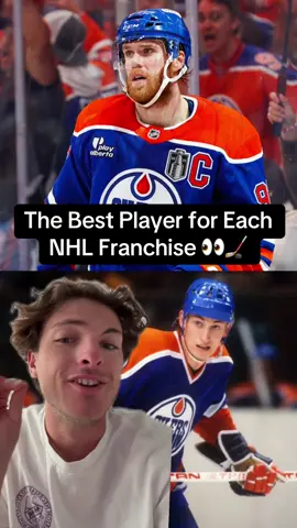 The best player in the history of each NHL franchise (part 2) 🏒🥅  #NHL #hockey #chel #hockeytiktoks #hockeytok 
