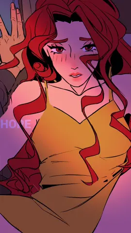 Someone said there’s no wlw version… Also my first attempt at making a tweening animation, my eyes hurt webtoon: HELL Academy #webtoon #wlw #wuhluhwuh #ocs #yuri 