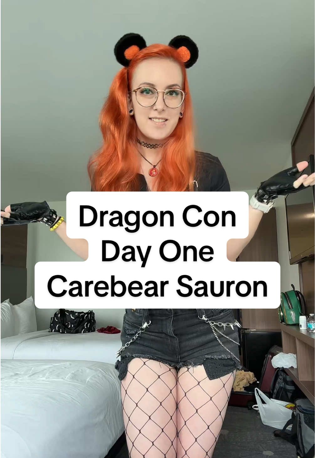 Sauron + Carebear = video about my cosplay while explaining book lore #lotr #lordoftherings #lordoftheringstiktok #lotrtok #sauron 