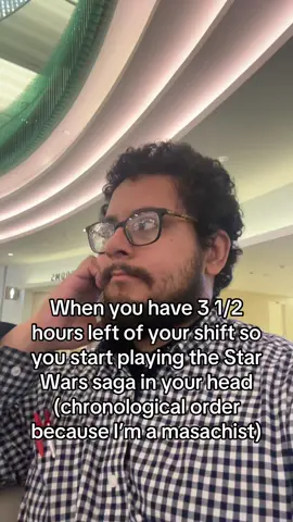 I’m literally doing anything I can to get through the day #starwars #fyp #work