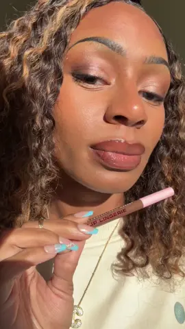 This NYX Cosmetics Lip Lingerie Lip Liner Stain is Tea!! Definitely All-Day Wear! @NYX Professional Makeup #nyxcosmeticspartner #liplinerstain #liplingerielipstain 