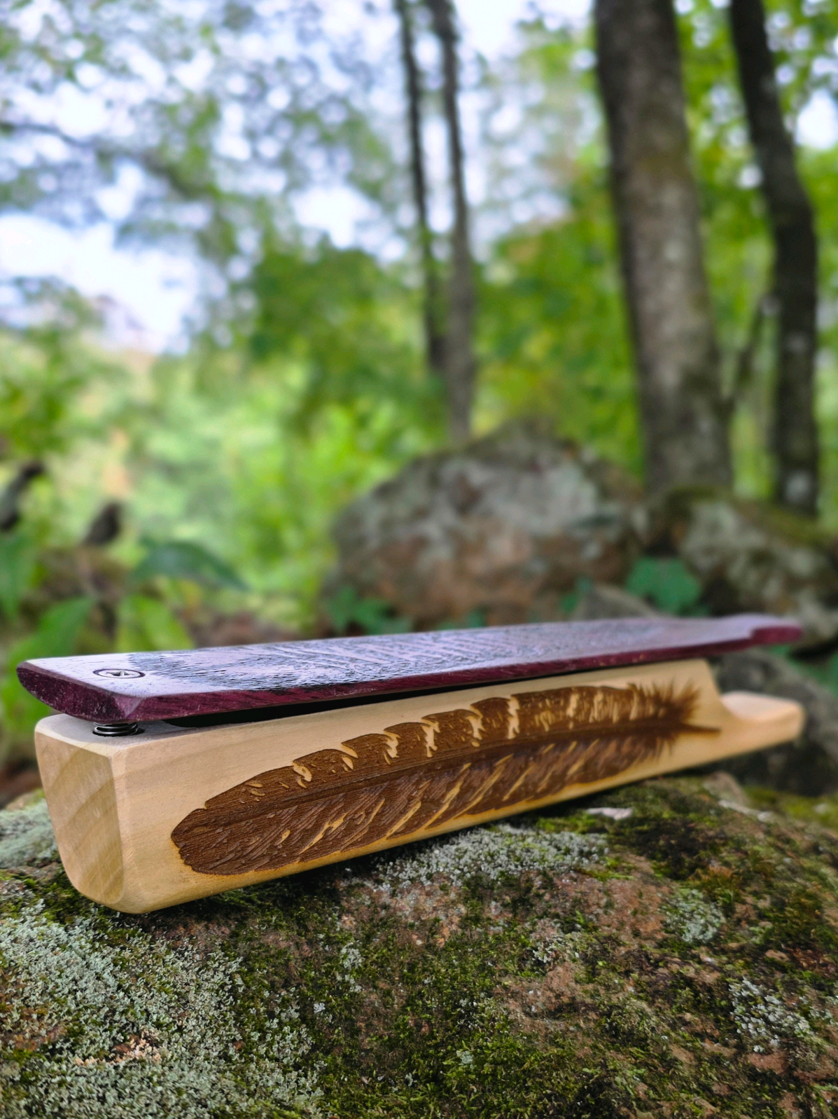 Long Box Purple Heart and Poplar