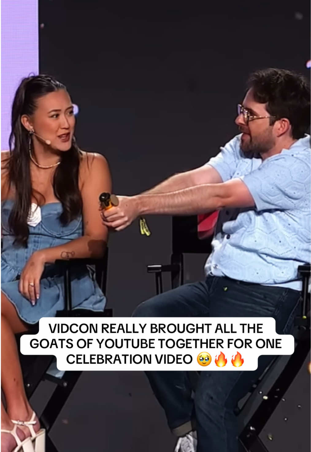 Vidcon and Youtube really put the goats of youtube in one video 🔥🔥🔥 #vidcon #smosh #fyp #foryou #viral 