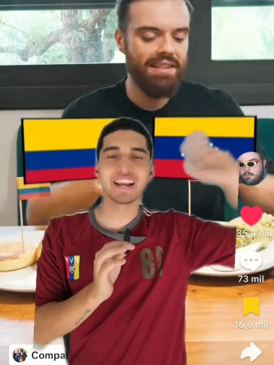 Respuesta a @ibaillanos Propongo un pacto entre Venezuela y Colombia para el mundial de desayunos 🇻🇪🤝🇨🇴