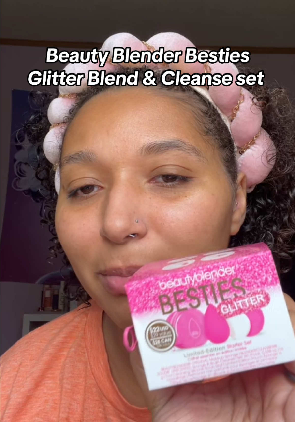 Beauty Blender Besties Glitter Blend & Cleanse set @Beautyblender #beautyblender #makeupsponge #makeuptools 
