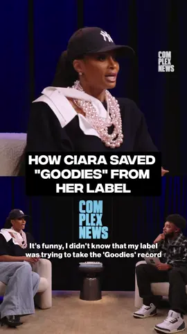 Ciara explains how she saved “Goodies” from her label 🙏 Watch the full interview with @Ciara and Complex’s @J Rose at the LINK IN @complexmusic BIO 🔗