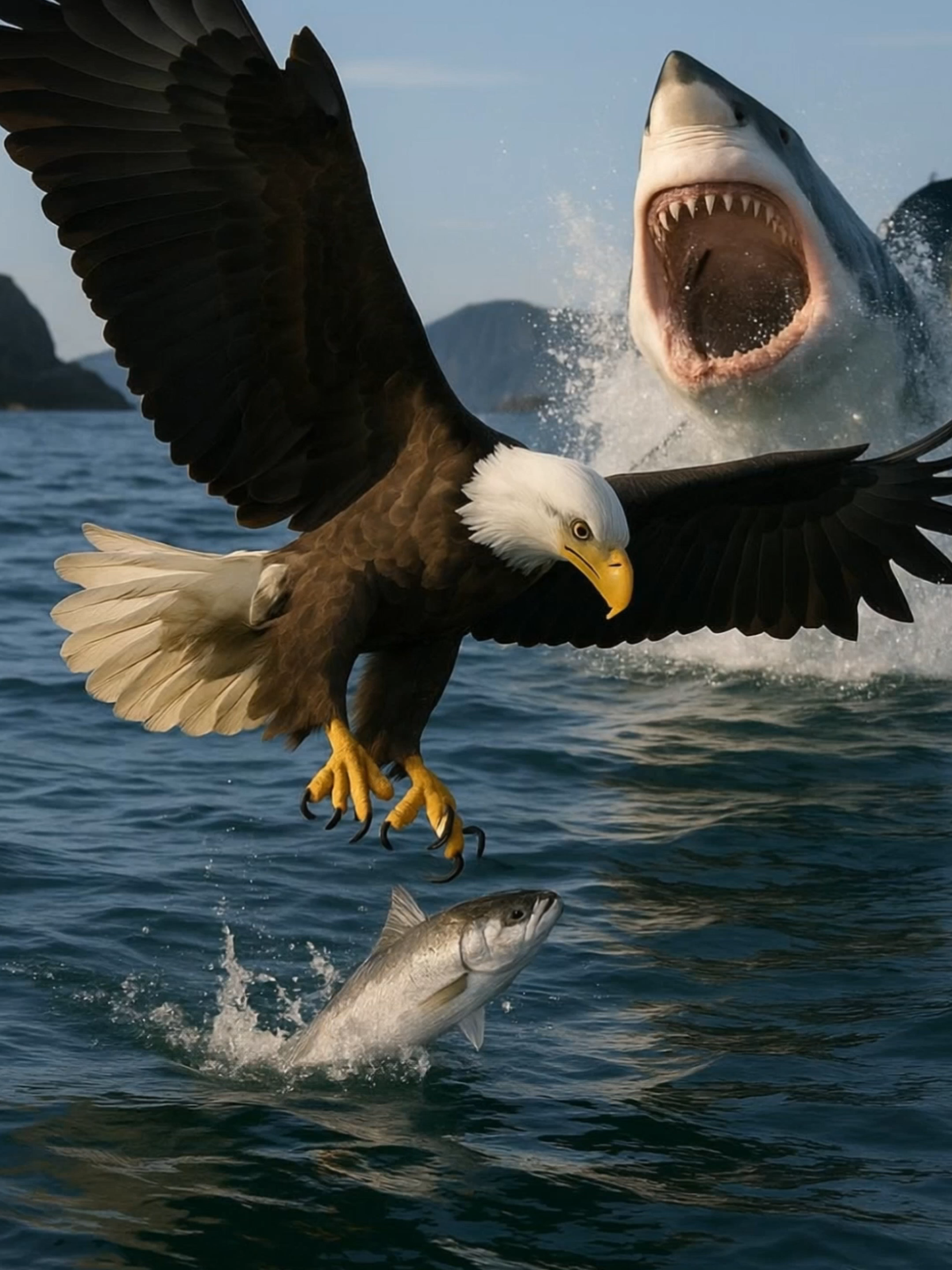 When the Eagle Faced the Sea King