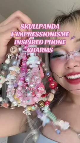 I actually missed Dew because I made these charms before the release of L’impressionisme. I didn’t know which one would’ve been the secret hehe I love them all! Which one is your favorite? I also have a few skullpandas of this series left that I’m selling if anyone wants one! These charms can be requested when you buy a phone charm on the website, just note it down in your cart! 🫶🏼🫶🏼 . #skullpandaplush #limpressionnisme #phonecharm #inspiredcharm #euphoricsun