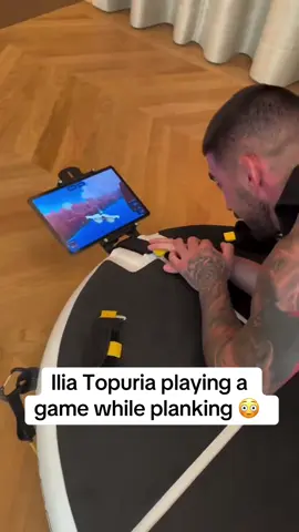 This is wild 🤯 #UFC #mma #iliatopuria #planking #espnsocial (via @Ilia Topuria)