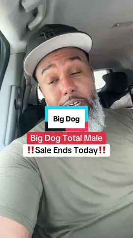 Make sure you grab this Big Dog Total Male Supplement in the TikTok shop while supplies last. #fyp #resultsmayvary #MensSupplements #alphamale 