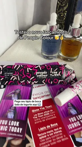 O meu é na cor bala de iogurte e eu ameii ficou perfeito esse lápis de boca 😮‍💨👌 @peoplecolour vocês arrasam demais em minha vitrine tem todos os tons novo lançamento da peoplecolour amigas. #tiktokshop #peoplecolour #maquiagem #lapisdeboca #batomnude 