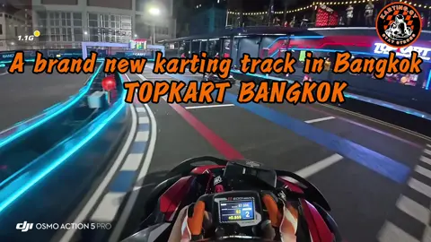 Brand new karting track in Bangkok  Best timing for me is 37.193 📍TOPKART BANGKOK#KartingQY #tiktok #like #follow #share 