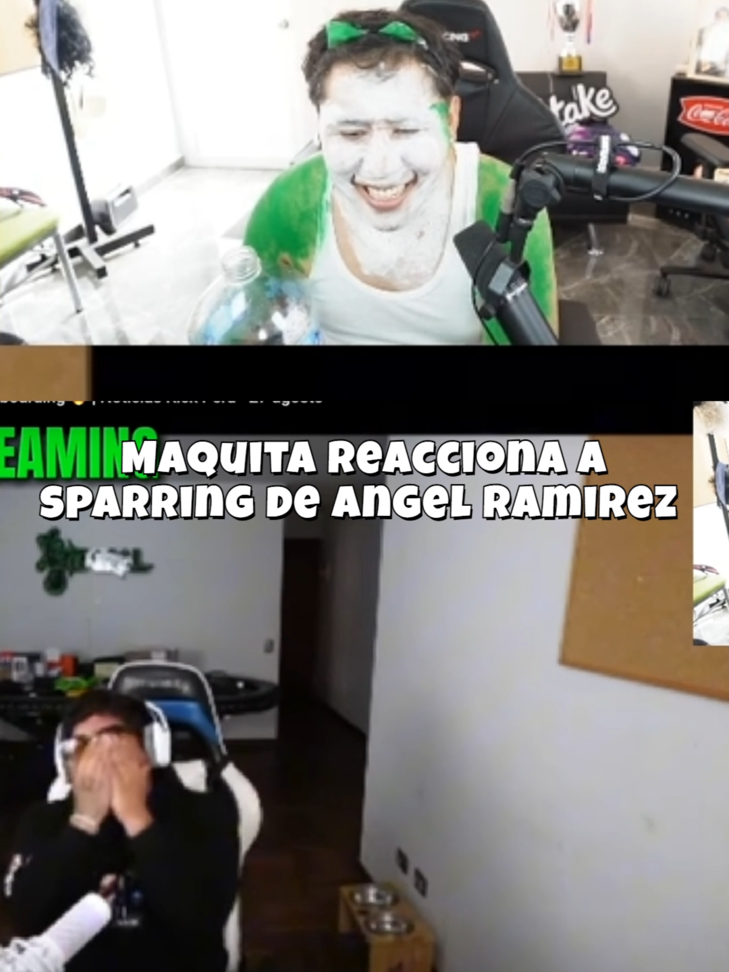 Maquita reacciona a Sparring de Angel Ramirez #macariusdota2 #glogloking #buticito #volcanohouse #reaccion #sparring #chou