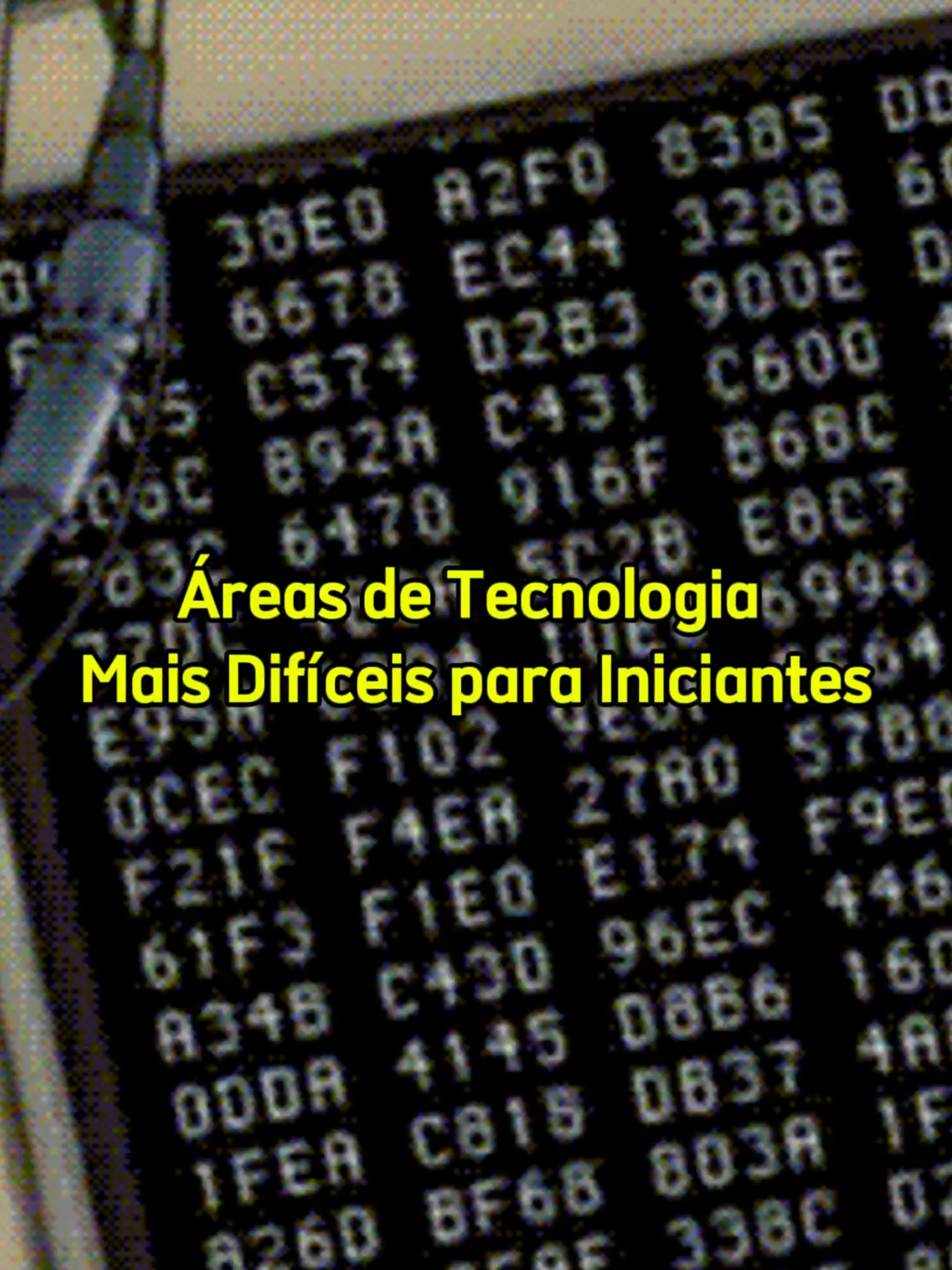 Áreas de Tecnologia Mais Difíceis para Iniciantes #programador #cienciadacomputacao #desenvolvedor #code #fy