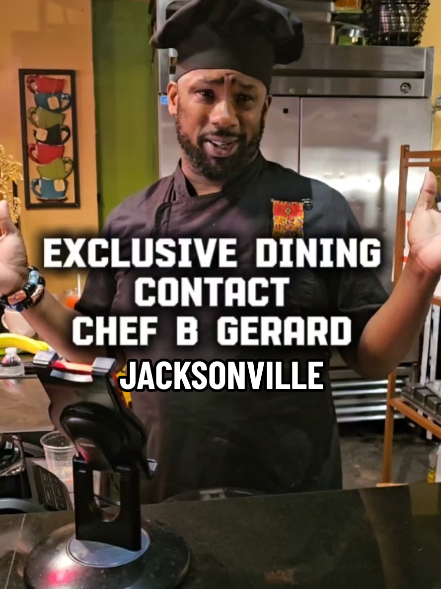 Exclusive soulful cooking by Chef B Gerard in Jacksonville formerly the Cookbook!  #soulfoodcooking #jacksonville #finedining #thingstodoinjacksonville #blackownedbusiness 