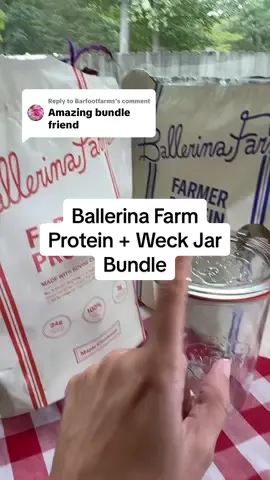 Replying to @Barfootfarms it truly is!!  #ballerinafarmprotein #ballerinafarm #proteinpowder #GymTok #proteinshake 