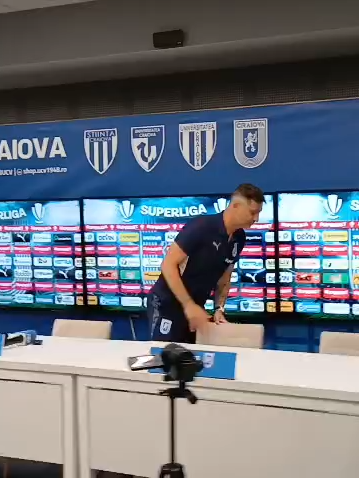 Cadoul primit de Mirel Rădoi după calificarea istorică a Universităţii Craiova în grupa Conference League!
