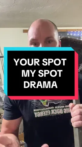 Your spot - My spot drama #duckhunting #waterfowl #fyp 