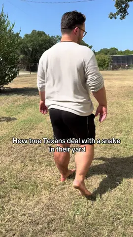 There’s only one way to treat a snake problem. 