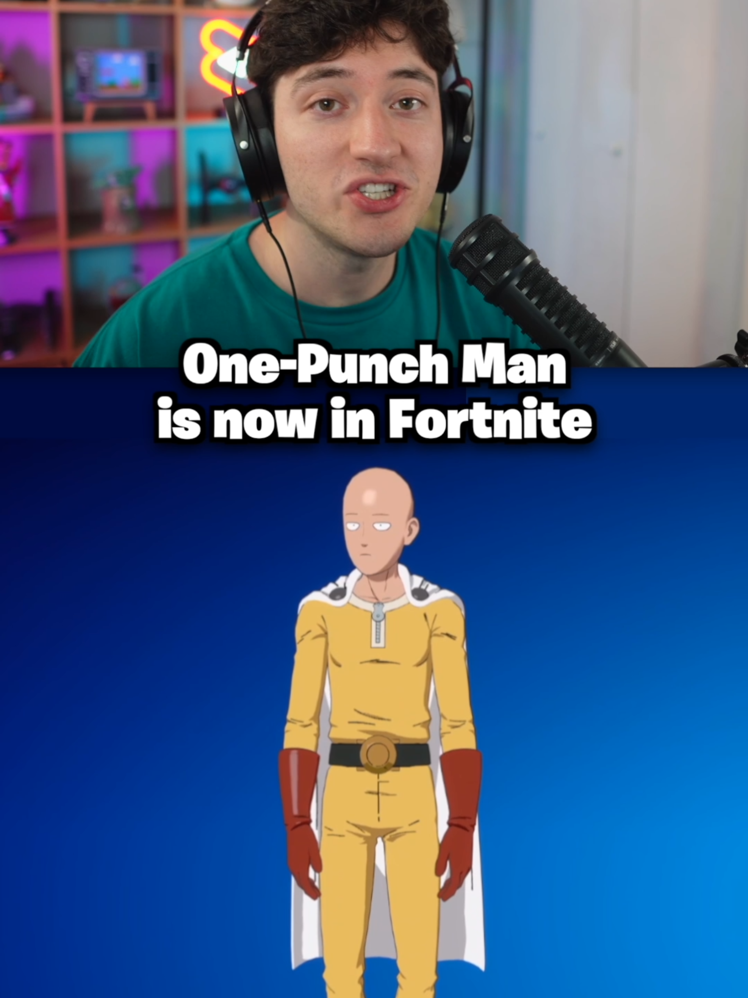 #EpicPartner One-Punch Man is in @fortnite Blitz with a special Medallion! Check it out before it's gone! #fortnite #fortniteskins #fortnitenews #onepunchman