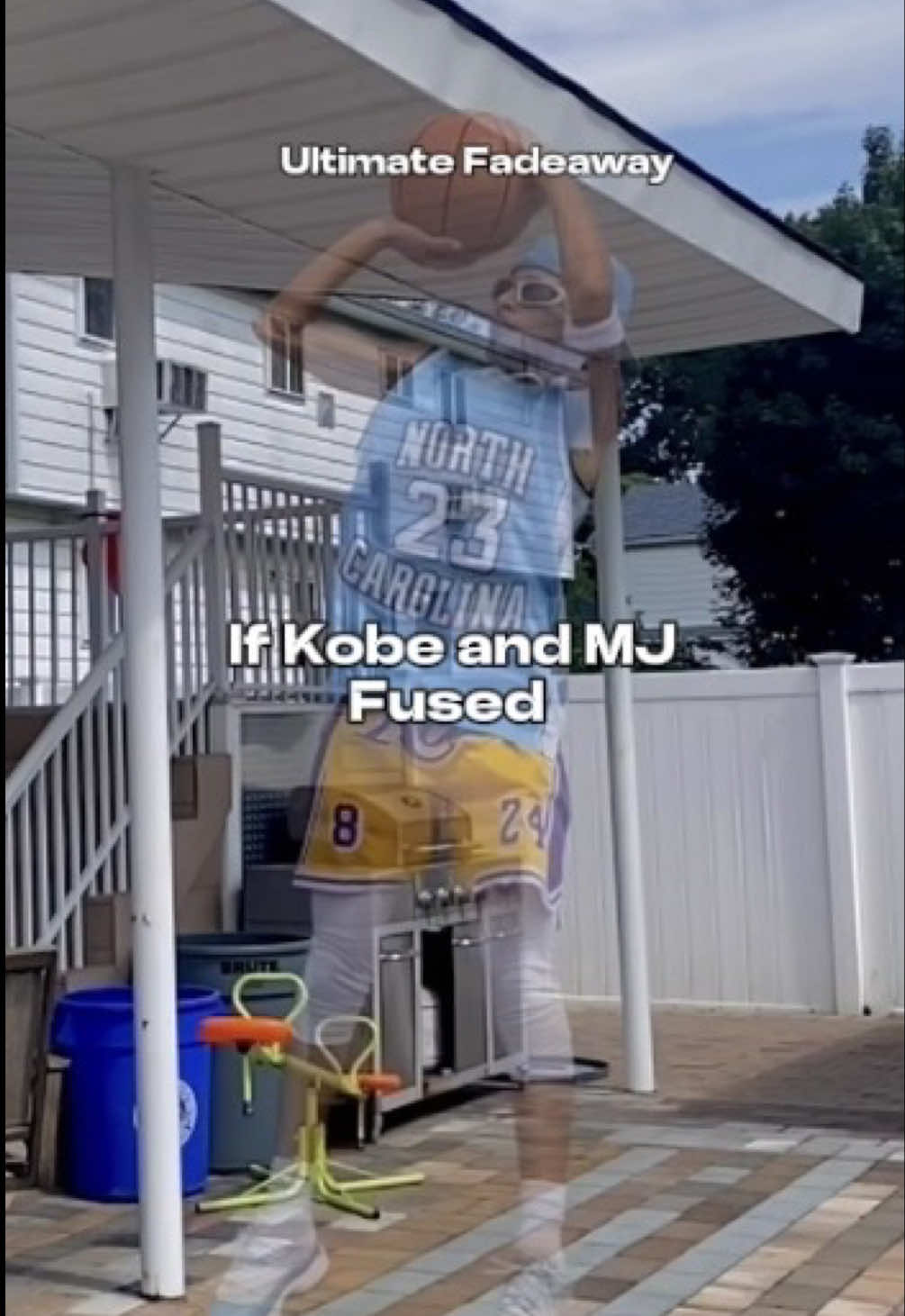 If Kobe and Jordan Fused 🏀😭 Air Mamba’s too OP#comedy #funny #basketball #foryou #NBA 