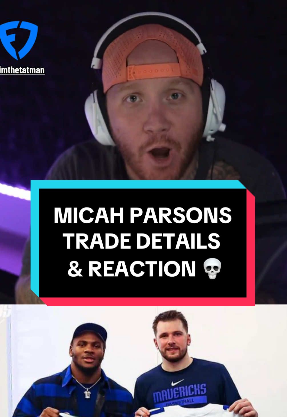 Replying to @Mas The city of Dallas really saw the Cowboys trade Micah Parsons the same year the Mavericks trade Luka Dončić 💀 @timthetatman #dallascowboys #micahparsons #nfl #breakingnews