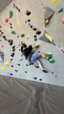 Tried Climb Iowa’s East Village location🔥 Lots of good bouldering walls👌 #climb #climbingtiktok #bouldering #fypシ 