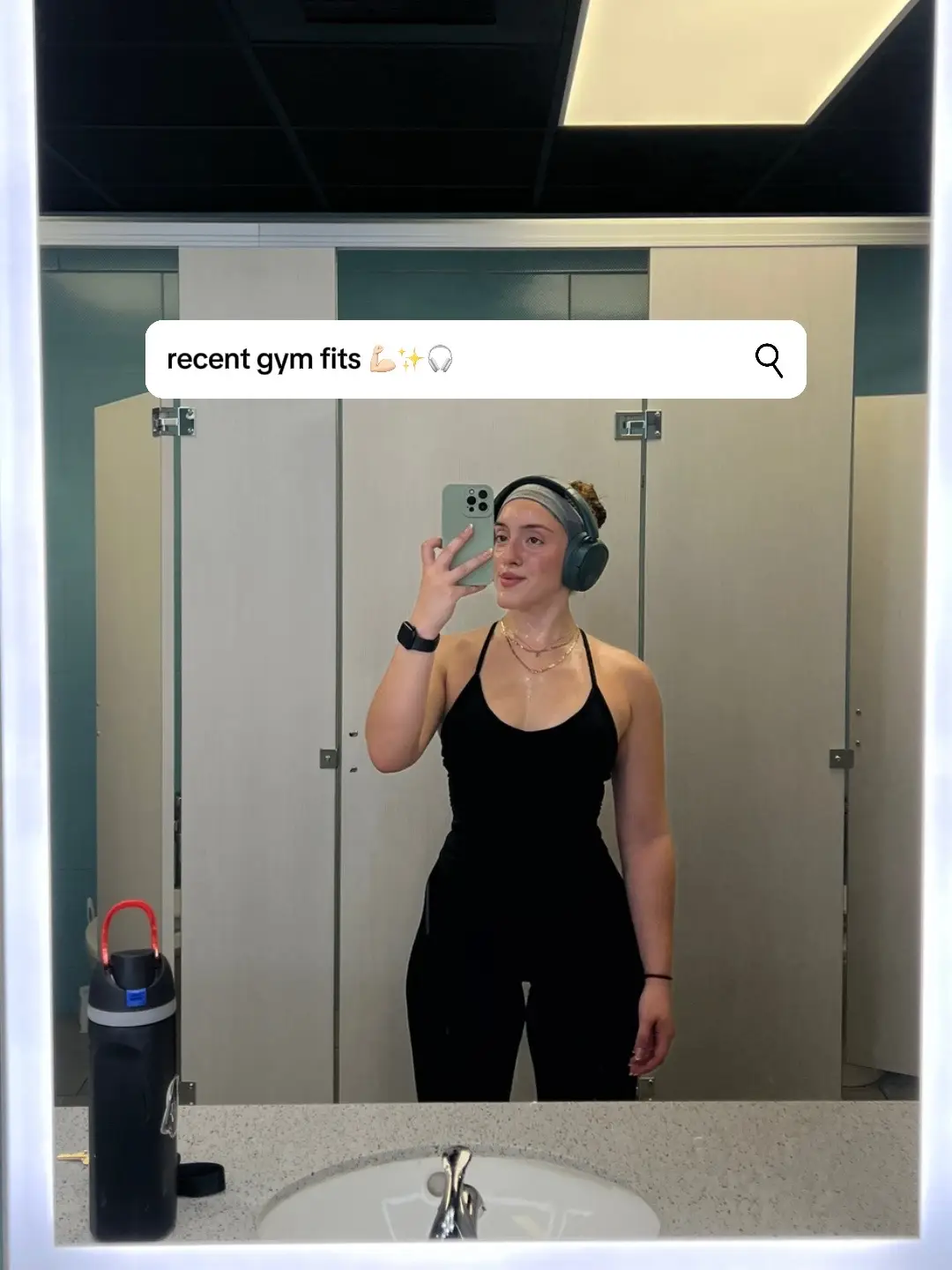 proof that the gym starts in the closet hehe! 🎧music, mindset and outfit- the trifecta of gym girl energy + def one my motivations for a morning workout 🫡🤣🤍 it’s part of the routine that sets the tone for my entire day. When I take the time to put together a fit that makes me feel confident, I walk into the gym differently. My lifts feel stronger, my mindset is clearer, and I remind myself that taking care of my body is also about honoring the little details. It’s not just about building muscle, it’s about building self-respect! 💪🏻🤪  #morninggymroutine #gymgirl #gymoutfit  #gymcontentcreator #gymcontent 