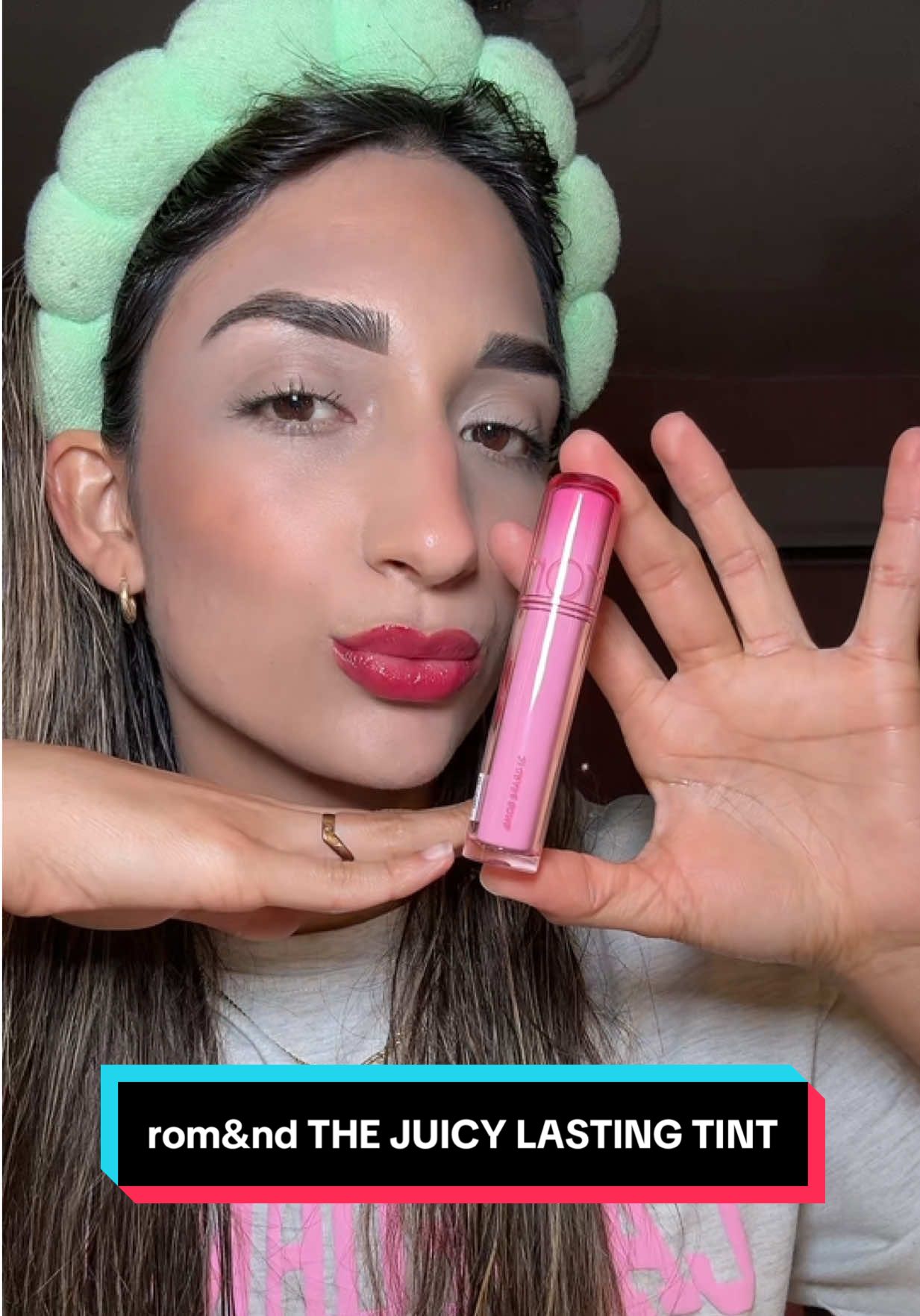 rom&nd THE JUICY LASTING TINT #romnd #romndlastingtint #lipstick #tiktokshop #makeup 