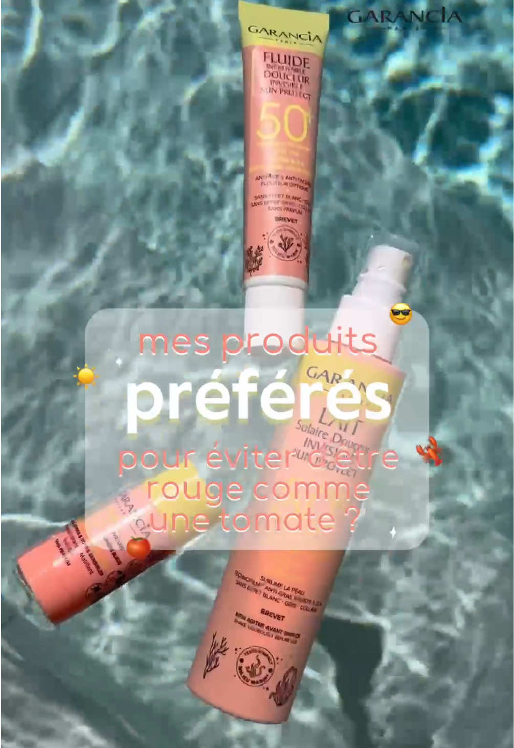 Merci @LABORATOIRE GARANCIA ✨  J’ai trouvé mes alliés parfaits pour l’été : la collection de Garancia ! ☀️  👉 Le Lait pour protéger toute la famille 👉 Le Stick pour les retouches express 👉 Le Fluide pour une peau douce et sublimée #garancia #spf #protectionsolaire #skincare #summervibe 
