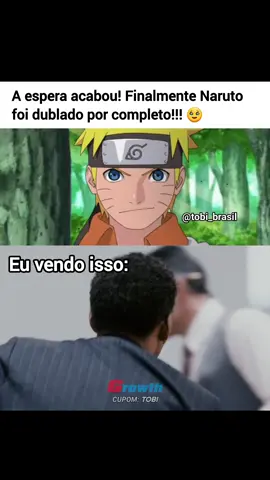 TCL lançou Naruto DUBLADO🥹❤️