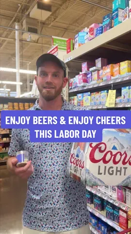 Enjoy Beers & Enjoy Cheers this Labor Day #Cheers #drinktok #laborday #tiktokshoplabordaysale #feelbetter