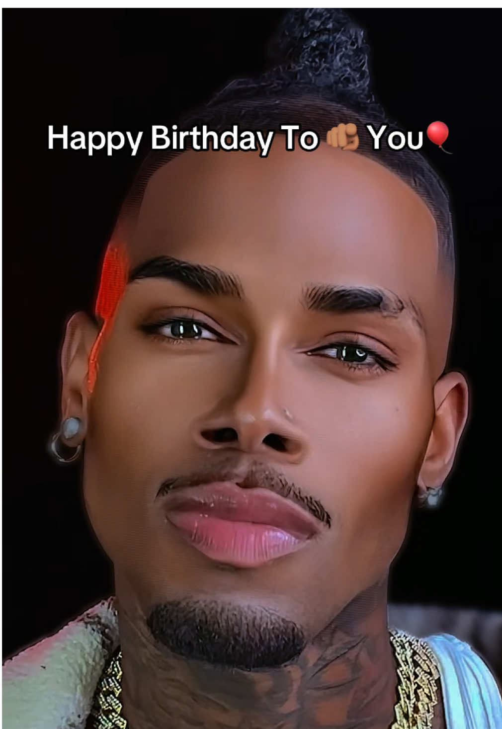 If it’s your Birthday, I want to say Happy Birthday To 🫵🏽 You🎈🤫👽 #mackbaker #foryou #trend 