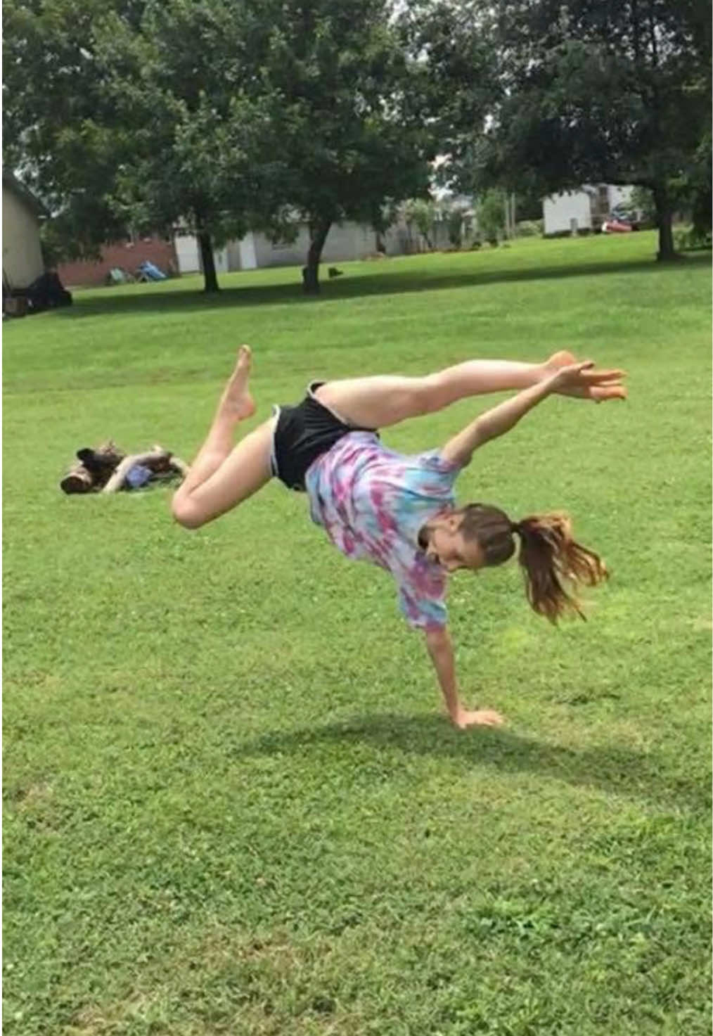 Will probably keep you all updated with how this goes 😂  I started stretching last night, and I think I already pulled a muscle. 💀 #teenmom #dance #cheer 