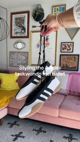 Just got these in and obsessed is an understatement #adidasmeiballet #adidastaekwondo #sneakerballetflats 