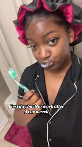 Still needed more rest ofc …   Second semester starts in 5 days and still no car 🥲 My Back still hurts but I’m gon try to stay positive 🥲🙏🏾  One day I’ll get to say “i got in a car wreck the week before school and still graduated”  #dayinmylife #sonographystudent 