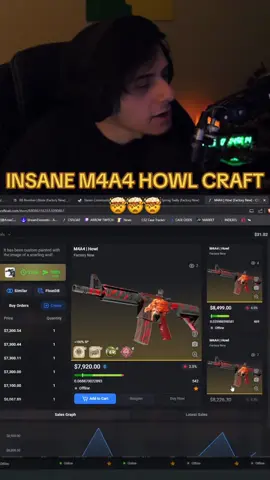 Crazy howl 😭 . . . . . . #arrowcs #cs2 #counterstrike #fyp #cs2skins 