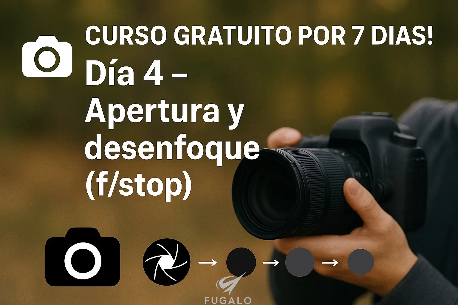 📅 Mañana en el Día 5 veremos cómo la velocidad de obturación te ayuda a congelar o mostrar movimiento. #cursogratis #cursogratuito #apertura #fotografia #paratiiiiiiiiiiiiiiiiiiiiiiiiiiiiiii 