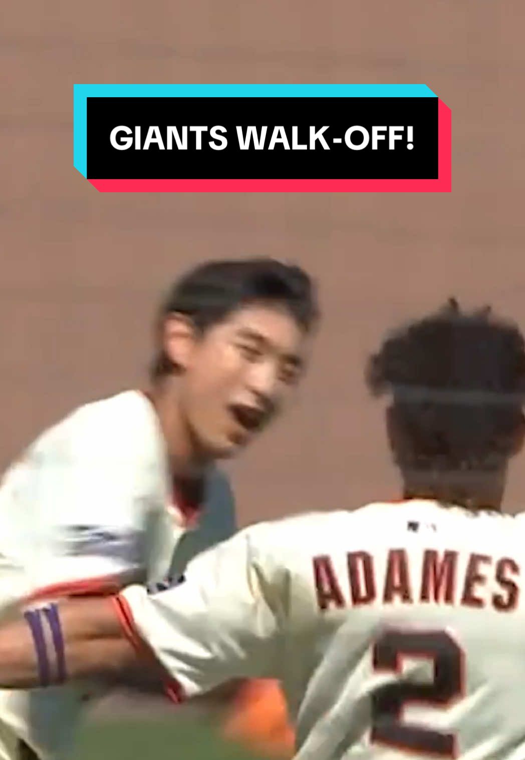 Grandson of the WIN! Jung Hoo Lee walks it off for the @San Francisco Giants! #MLB #baseball #sanfranciscogiants 